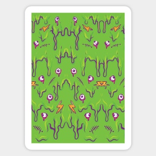 Grime Pattern Zombie Sticker